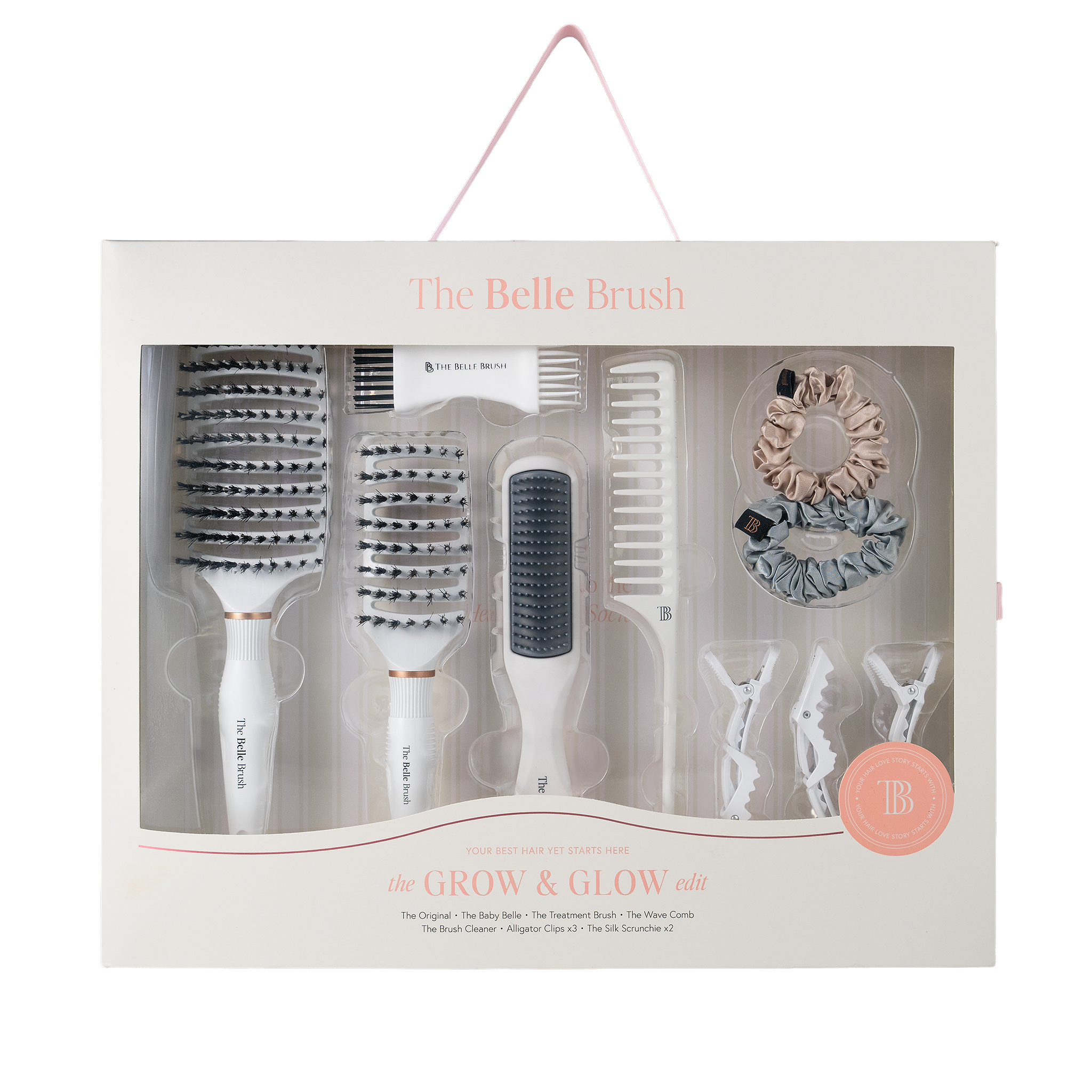Belle Brush Grow & Glow Set