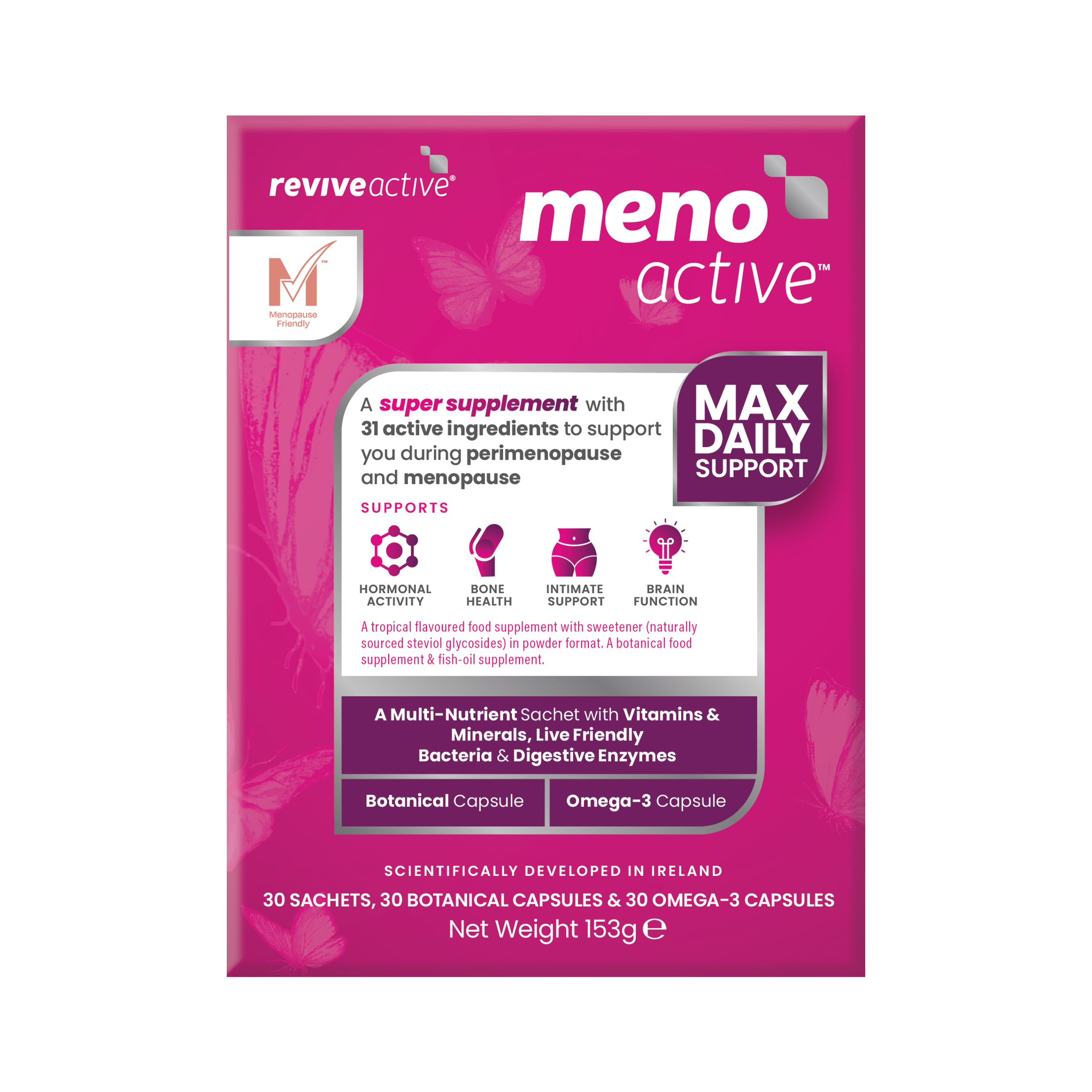 Revive Active Meno Active 30 Sachets & Capsules