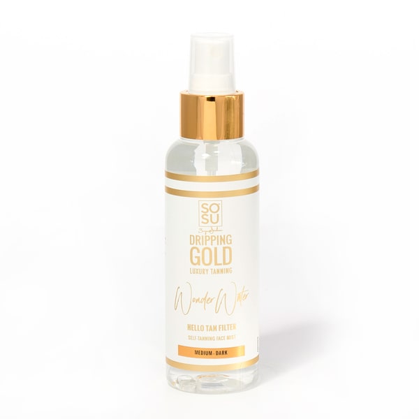 DRIPPING GOLD WONDER WATER COCONUT MED/DARK 100ml