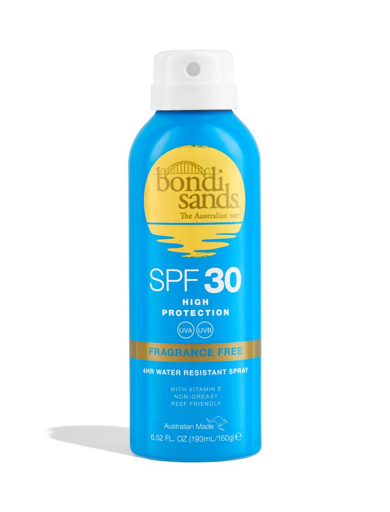 BONDI SANDS SPF30 AEROSOL MIST SPRAY - Fragrance Free 160g