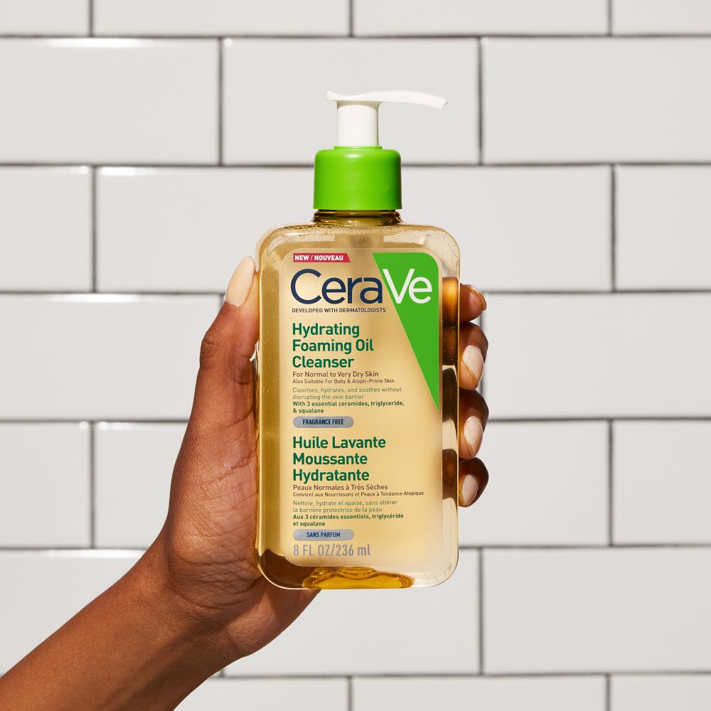 Cerave Hydrating Foaming Oil Cleanser 236ml