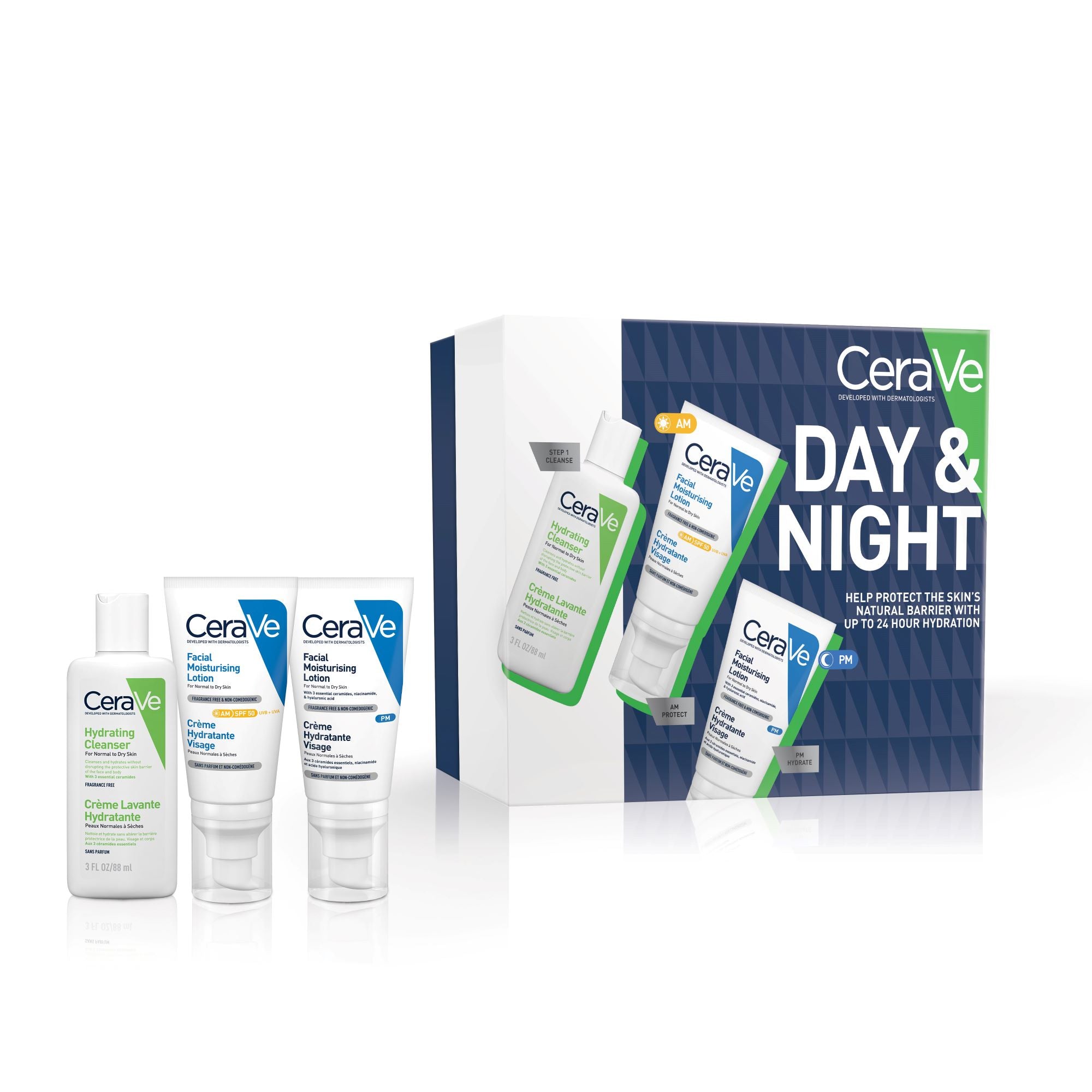 Cerave Day to Night Hydration Coffret