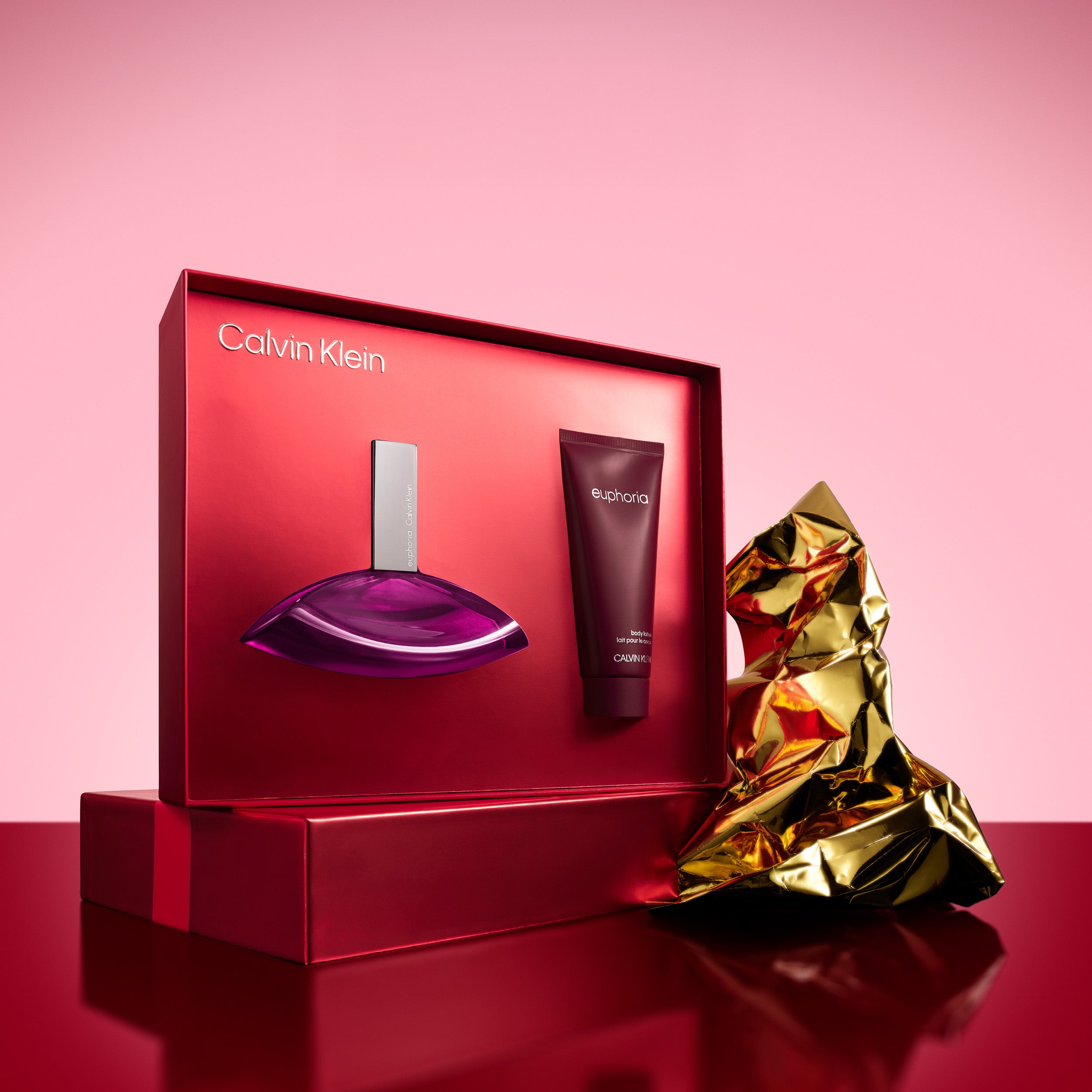 Calvin Klein Euphoria Eau de Parfum for Women and Body Lotion Duo Giftset 50ml