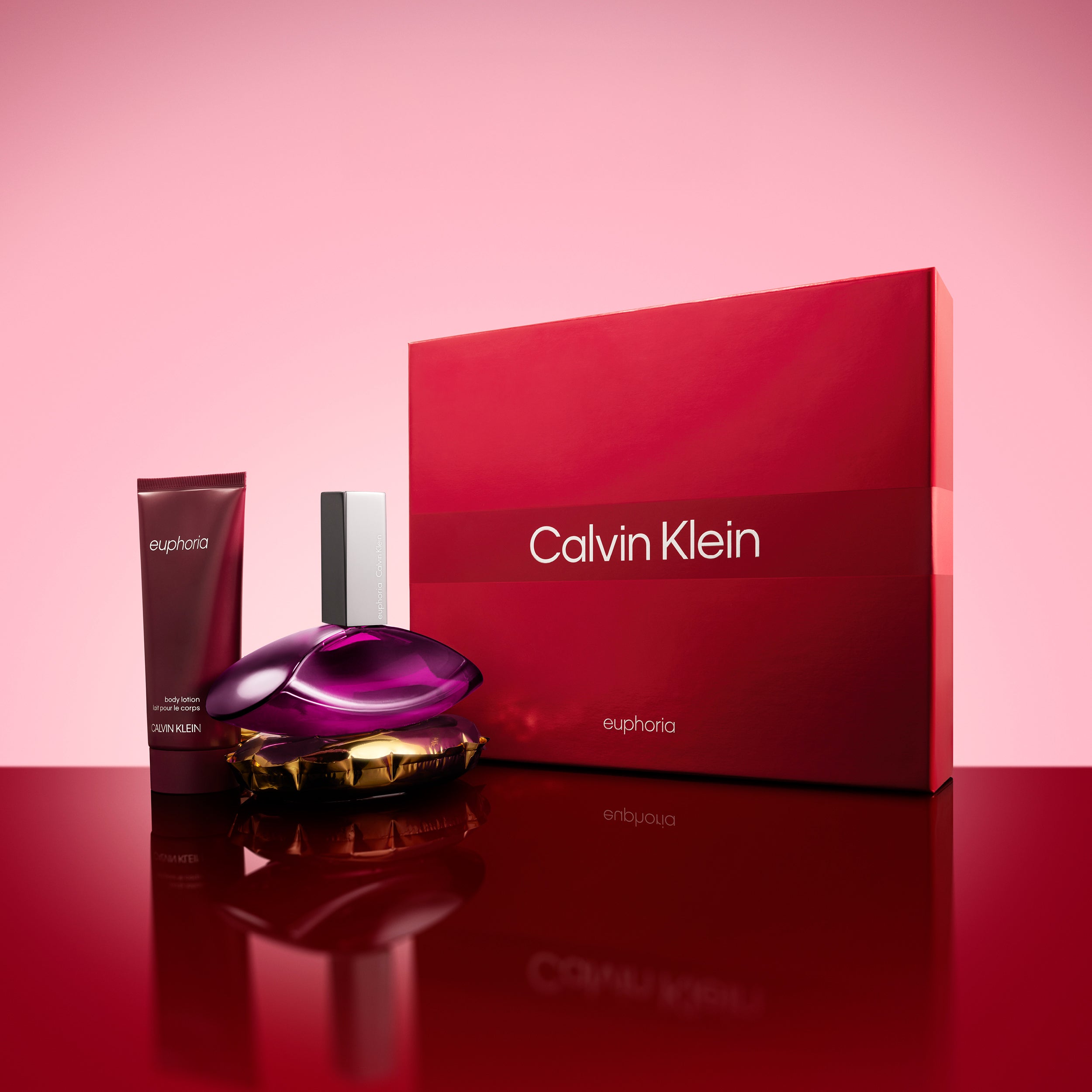 Calvin Klein Euphoria Eau de Parfum for Women and Body Lotion Duo Giftset 50ml