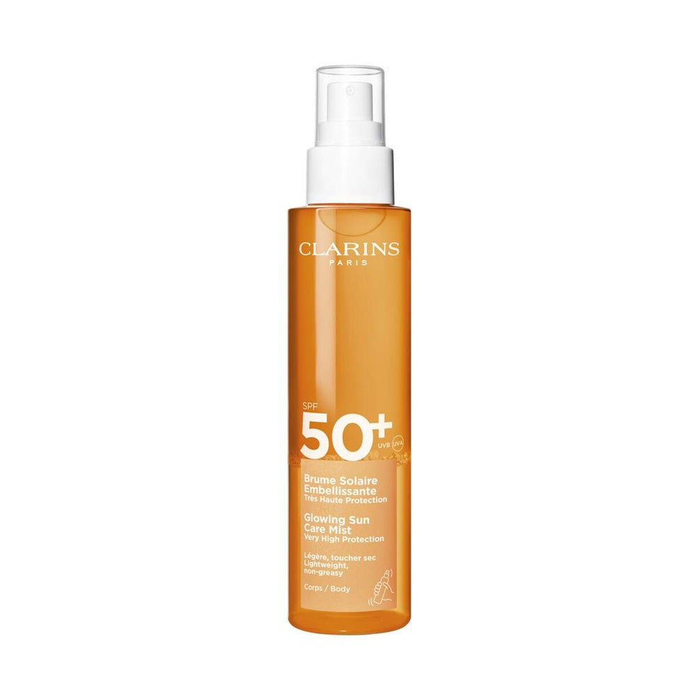Clarins Glowing Sun Care Mist SPF50+ Body 150ml