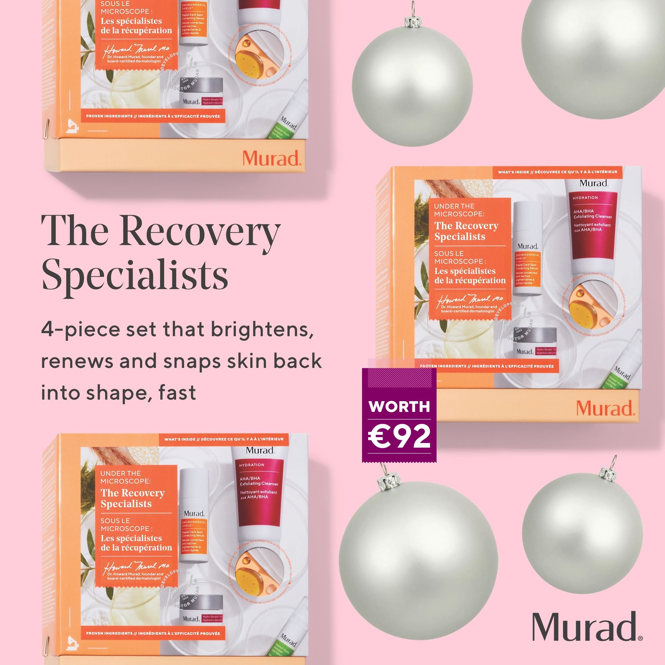 Murad The Recovery Specialists Set