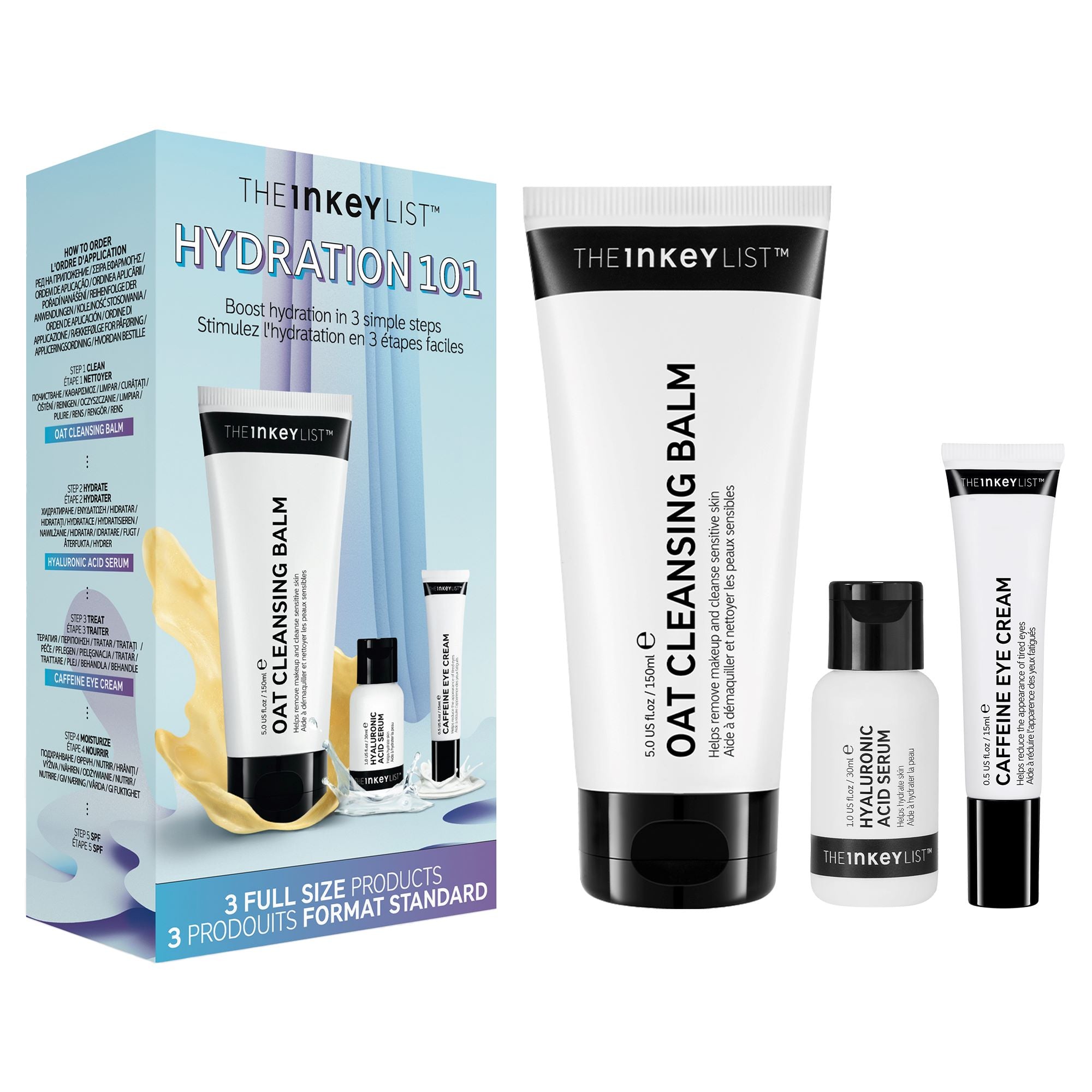 The Inkey List Hydration 101 set