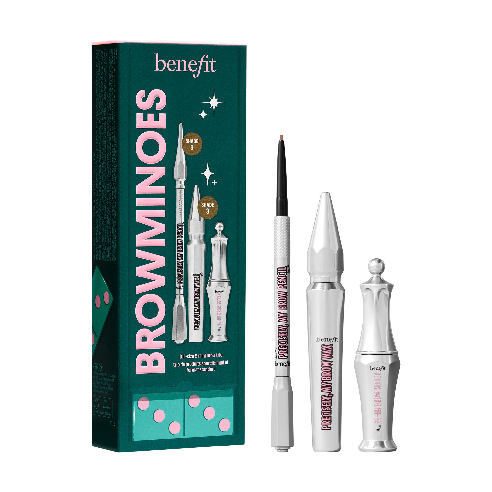 Benefit BROWminoes Shade 3 Hero Set