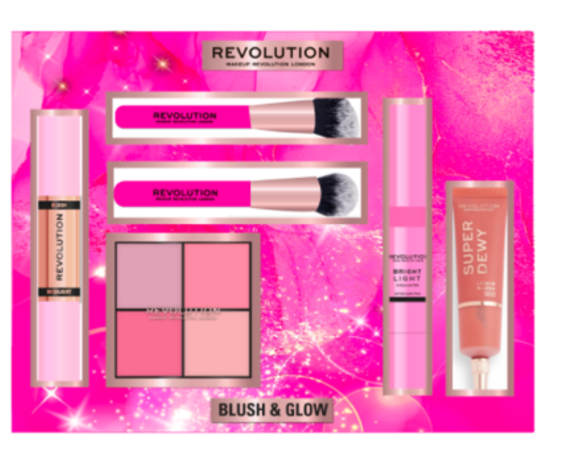 Revolution Brush & Glow Gift Set