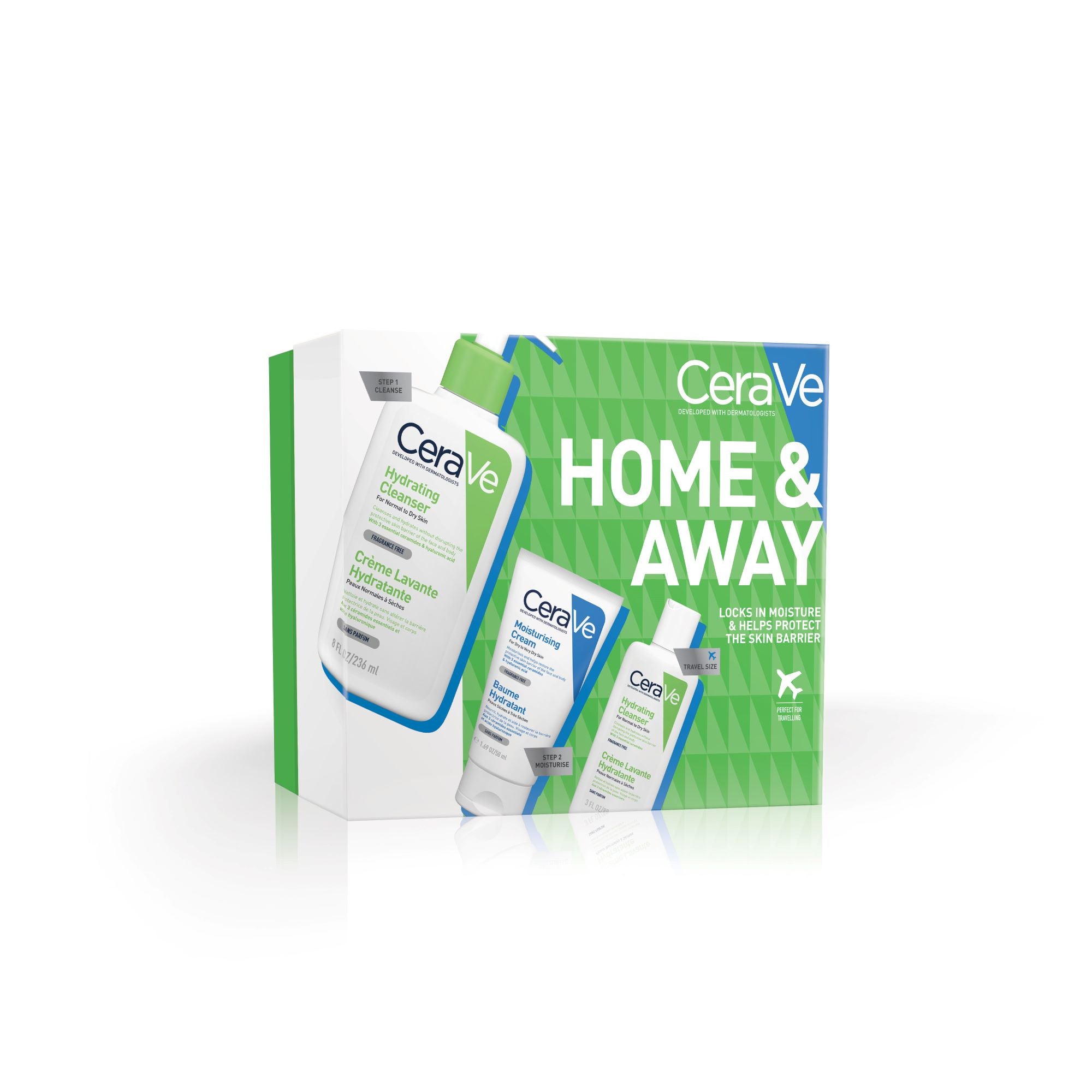 Cerave Home and Away Giftset