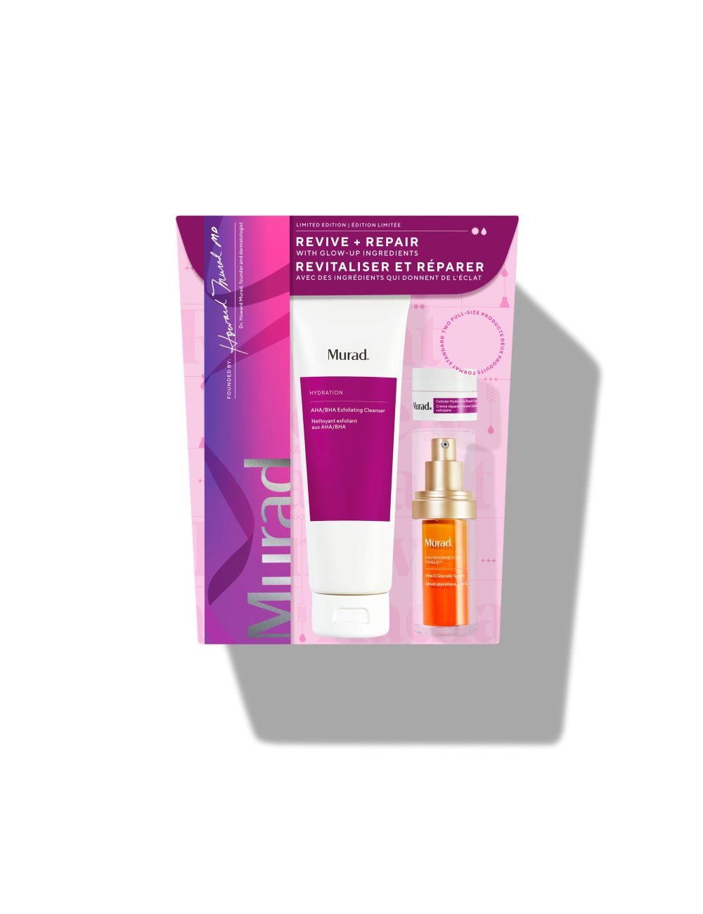 Murad REVIVE + REPAIR WITH  GLOW UP INGREDIENTS