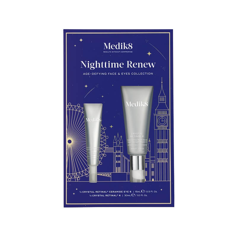 Medik8 Nighttime Renew Age-Defying Face & Eyes Collection Kit