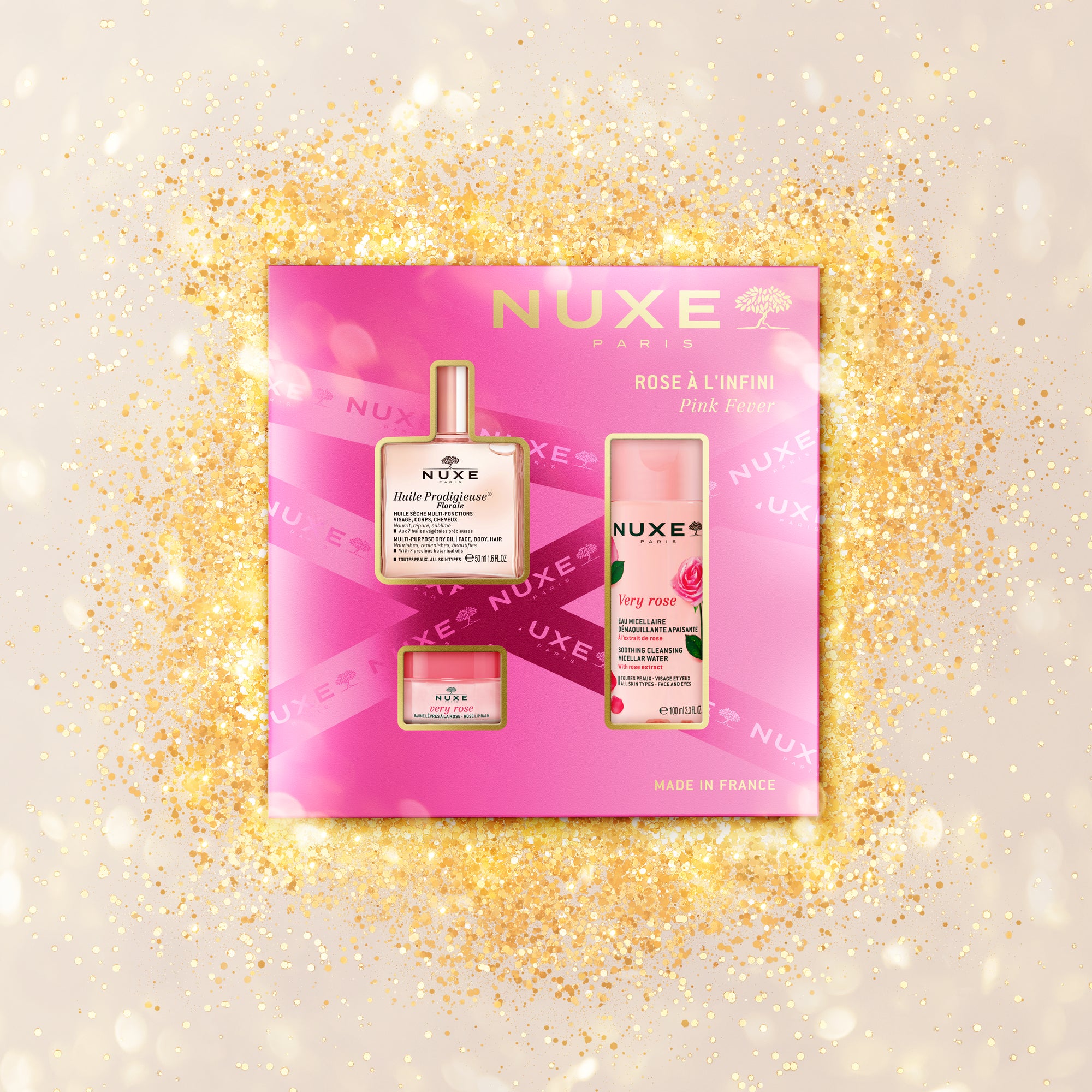 NUXE Christmas Pink Fever Set 2025