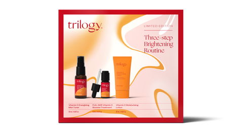 Trilogy Three Step Brightening Routine Set
