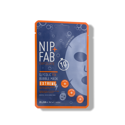 Nip +Fab GLYCOLIC EXTREME BUBBLE SHEET MASK