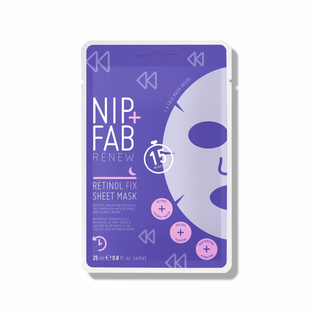 Nip+Fab Retinol Fix Sheet Mask 25ml