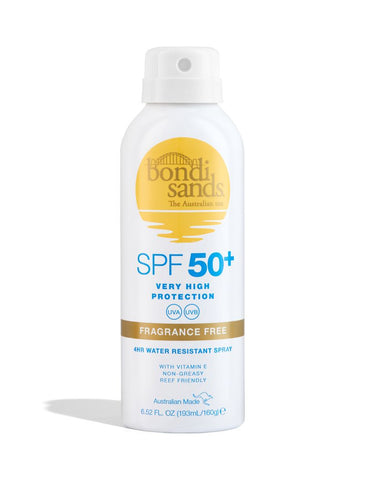 Bondi Sands Fragrance Free  SPF50+ Face Mist