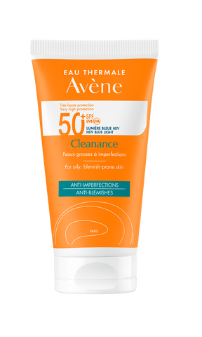 Avène Very High Protection Cleanance SPF50+ Sun Cream for Blemish-prone Skin 50ml