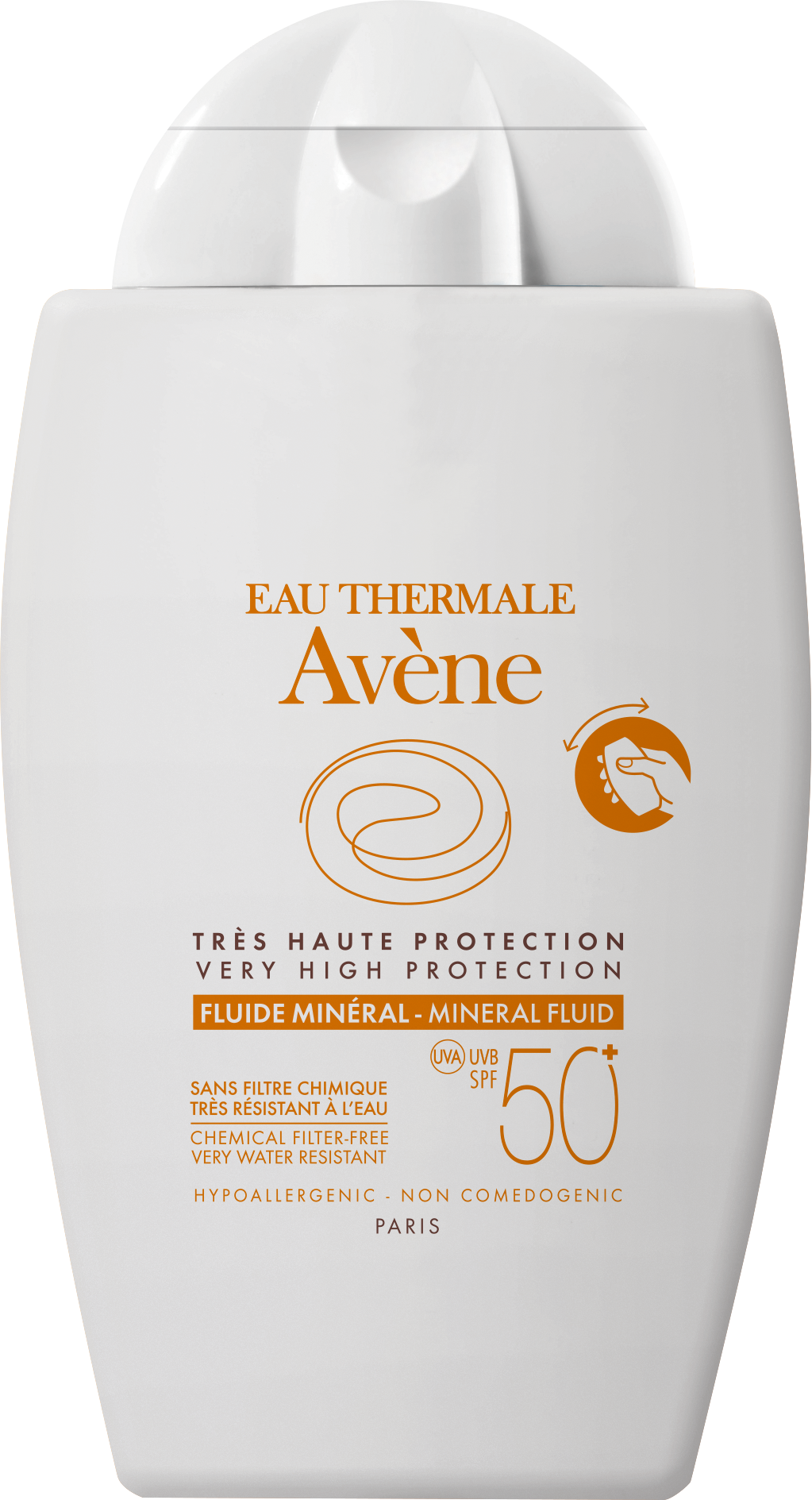 Avène Very High Protection Mineral Fluid SPF50+ Sun Cream for Intolerant Skin 40ml