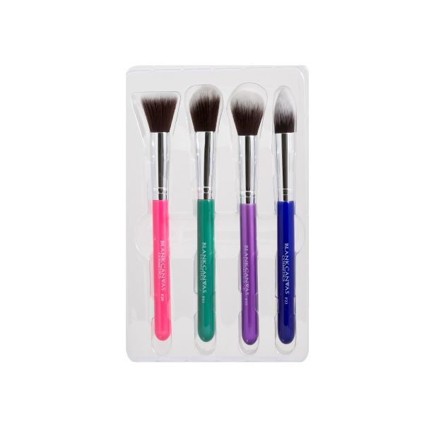 Blank Canvas 4 Piece Multi- Coloured Set