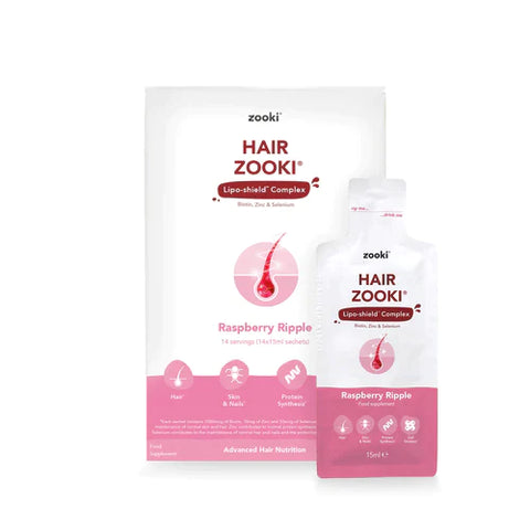 Your Zooki Hair Raspberry Ripple 15ml x 14 Sachets