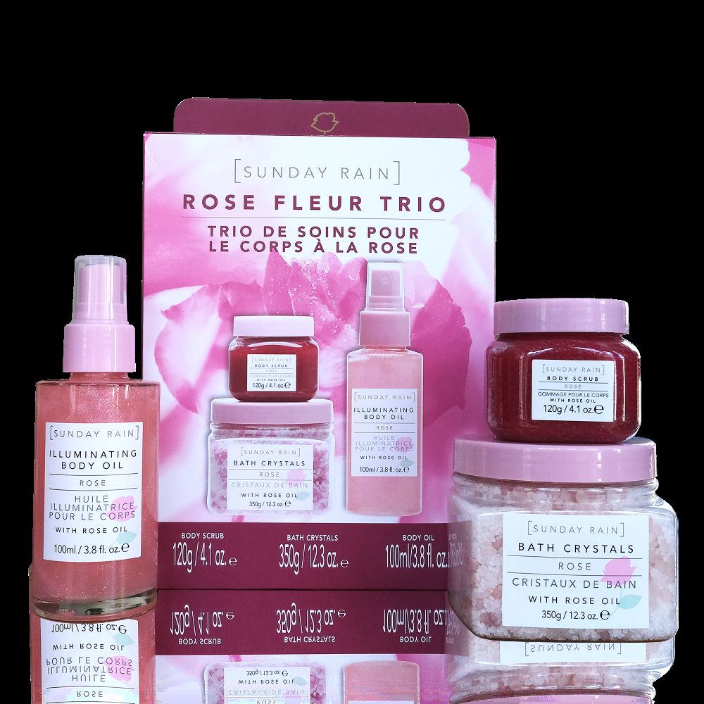 Sunday Rain Rose Fleur Trio