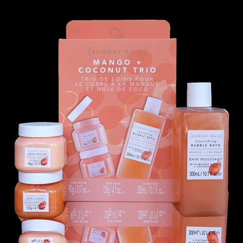 Sunday Rain Mango & Coconut Trio