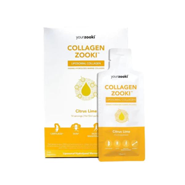 Your Zooki Collagen Citrus Lime 15ml x 14